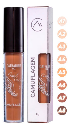 Corretivo Camuflagem - Catharine Hill -angel Wings Pri Lessa Tom A6