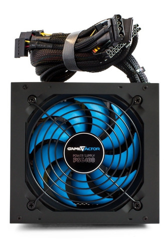 Fuente Poder Certificada 80 Plus Atx 400w Gamer Game Factor Proteccion Multiple Nueva Sellada