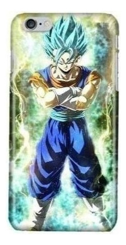 Funda Celular Veguetto Blue Dragon Ball Todos Los Cel #3 *