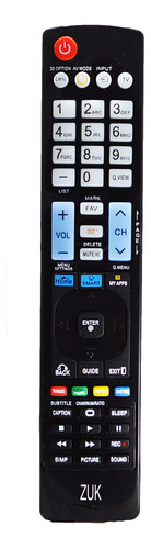 Control Remoto Tv Led Compatible LG 49lf6450 32la613b Zuk