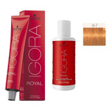 Kit Tintura Igora Royal 9.7 + 1 Oxidante Schwarzkopf 60ml