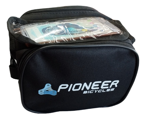 Bolso Alforja Doble Porta Celular Para Bicicleta Pioneer