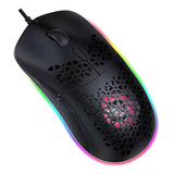 Mouse Gamer Onikuma Cw911 Rgb Ventilación Negro