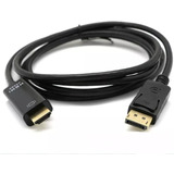 Cable Dp Display Port Macho A Hdmi Macho 1.8m Adaptador