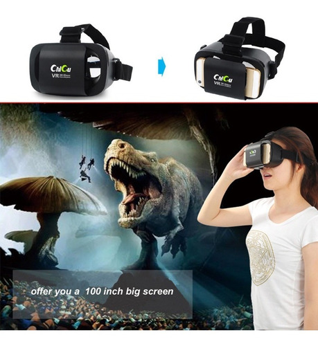 3d Vr Gafas De Realidad Virtual Para iPhone Y Android
