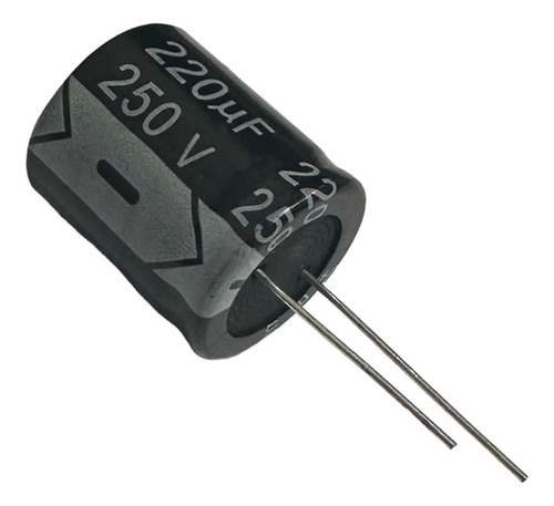 Kit 20 Pçs - Capacitor Eletrolitico 220x250v - 220uf X 250v