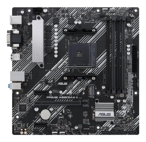 Placa Mãe Asus Prime A520m-a Ii Am4 Matx Ddr4