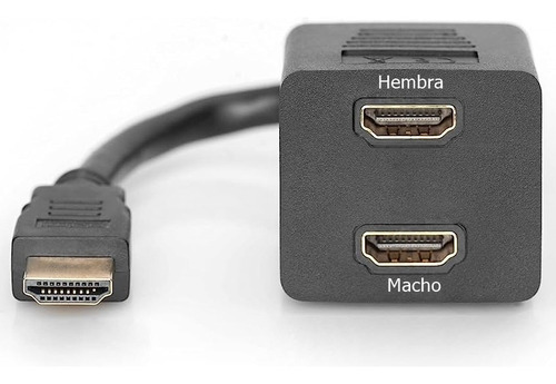 Cable Hdmi Macho A Hdmi Hembra, Longitud 25 Centimentros