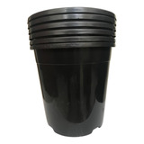 20 Vasos Grandes 6,1 Litros Para Mudas Plantas Pote 23 Preto