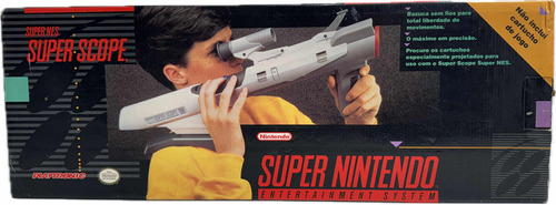 Bazuca Super Scope Nintendo Bazooka Playtronic Completa!