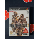 Metal Gear Solid 3 Snake Eater Japonés Usado Ps2