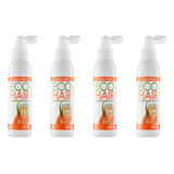 Loción Anticaída Recuperación Capilar Ecohair 125ml X 4