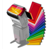 Kit Filtros De Color Para Flash, Gelatinas Color Para Flash