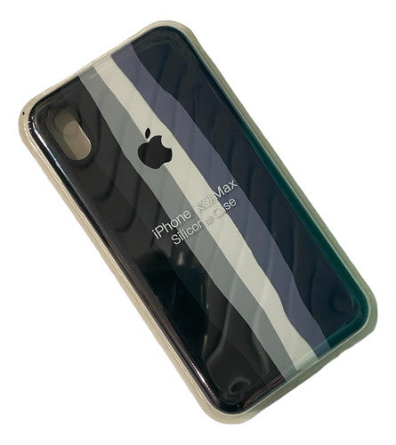 Silicon Case + Vídrio Templado iPhone XS Max