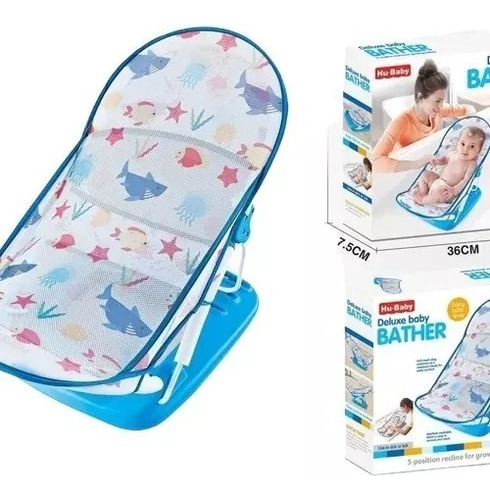 Silla Bañera Bebes Baño Hamaca Plegable