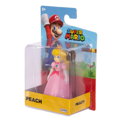 Super Mario Figura De Acción De Princesa Peach, 2.5 Pulgadas | MercadoLibre