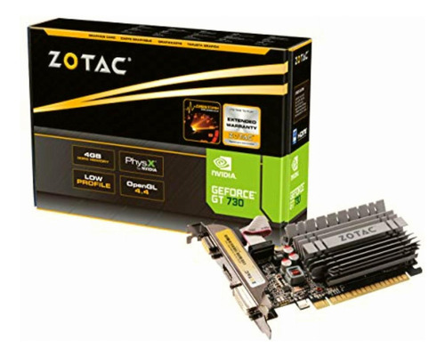 Zotac Geforce Gt 730 Zone Edition 4gb Ddr3 Pci Express 2.0