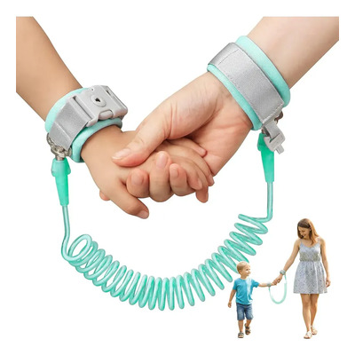 Pulsera De Seguridad Para Niños 2,5 M Verde