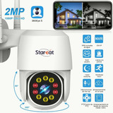 Cámara De Seguridad  Starcat Ec101-x15 Ptzcamera Con Resolución De 1080p Visión Nocturna Incluida Blanca
