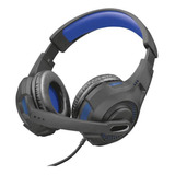 Headset P3 Trust T23250 Ravu Azul Ps4 Xbox One Celular