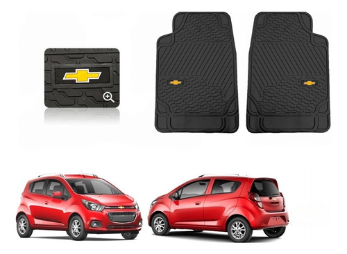 Par Tapetes Delanteros Bt Logo Chevrolet Beat Hb 2018 A 2022