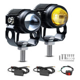 10000lm Luz Led Faros Para Motos Luces Auxiliares Lupa Autos