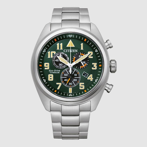 Reloj Citizen Hombre At2480-81x Super Titanio Cronografo Eco