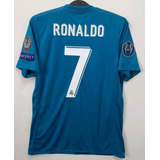 Jersey Real Madrid 17/18 Campeón Champions League Ronaldo #7