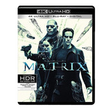 Matrix Keanu Reeves Pelicula 4k Ultra Hd + Blu-ray + Dig