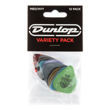 Kit 12 Palhetas Dunlop Variety Pack Sortidas Pvp 102