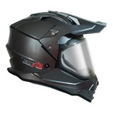 Casco Doble Proposito Tech-x2 632a  Titanium Mh&s