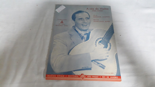 Partitura A Voz Do Violão De 1935 - Francisco Alves 