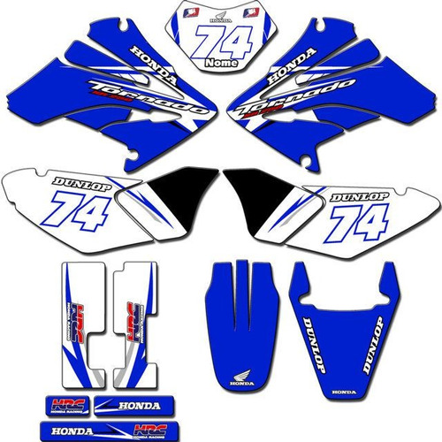 Kit Adesivos Tornado Xr250 2006 A 2008 Trilha Torn-93