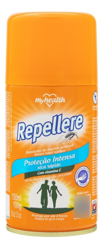 Repelente Aerossol Proteção Intensa Myhealth Repellere Spray