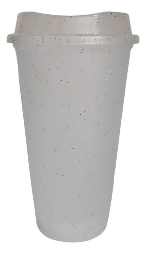 80 Vasos Plástico Reutilizables 16 Oz + Tapa De Cafe