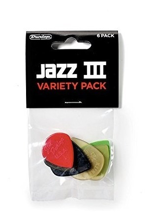 Paquete De Variedades Dunlop Pvp103 Jazz Iii  Palillos De Se