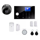 Kit Alarma Para Casa Inalambrica Gsm Y Wifi (recomendada)