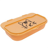 Vianda Niños Taper Lunchera Plastico Rectangular Contenedor