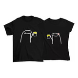 Playeras Dúo Pareja Novios Esposos Flork San Valentín