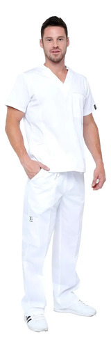 Uniforme Quirurgico Pijama Blanco De Hombre Dress A Med  102 | Meses sin interés