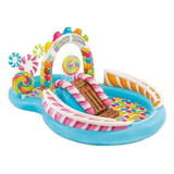 Piscina Infantil Centro De Diversão Candy Zone 206l - Intex