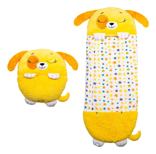 Bolsa De Dormir Talle L Con Peluche Almohada Para Niños 