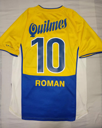 Camiseta De Boca 2001 #10 Román 