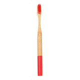 Escova De Dente - Bambu Vermelha
