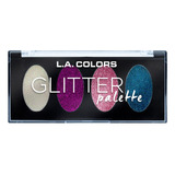Paleta De Sombras Glitter Magical 4 Tonos - L.a. Colors