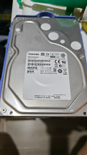 Disco Duro Toshiba Md04aca400 4tb Serial Ata