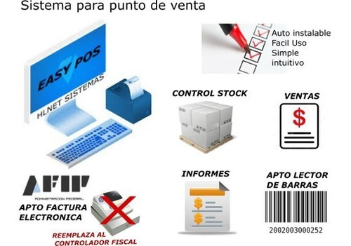 Programa Factura Electrónica Tique Fiscal Y Control De Stock