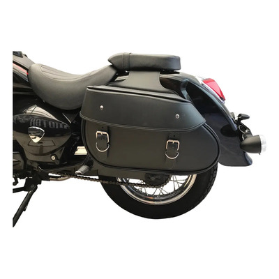 Alforjas Para Moto Italika Tc 250 Color Negro | MercadoLibre