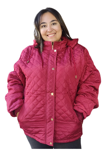 Campera Mujer Impermeable Talle Grande Especial Importada