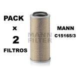 Pack De 2 Filtros Aire Mann C15165/3 Mercedes Benz 709 710